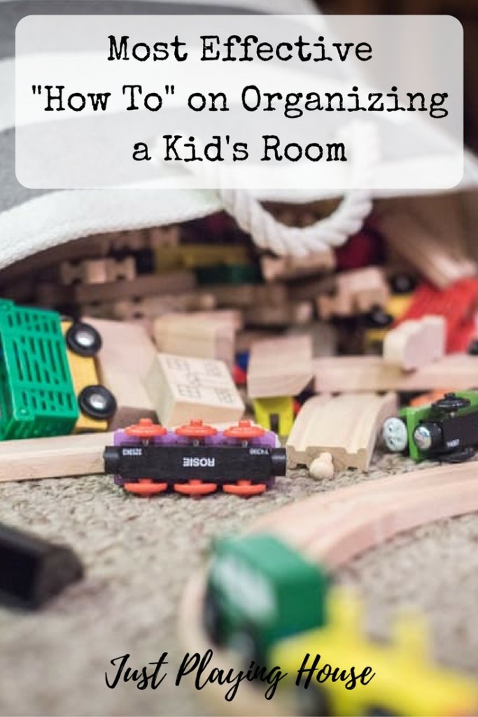 organizing a kids room