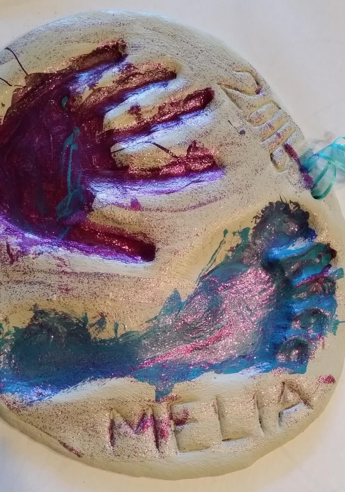 Salt Dough Recipe Handprints & Footprints Just Playing House