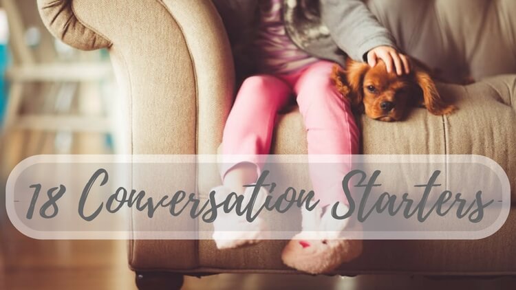 18 Ways to start a conversation.